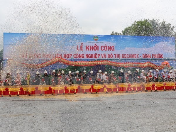 Khởi công khu công nghiệp-đô thị lớn nhất Bình Phước