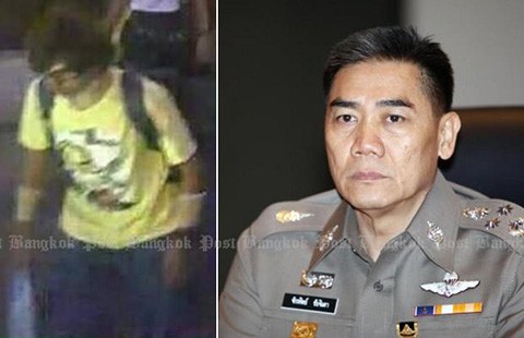 Thái Lan đã nhận diện nghi can mặc áo vàng