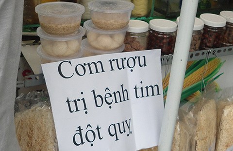 Cơm rượu có trị bệnh tim, đột quỵ?