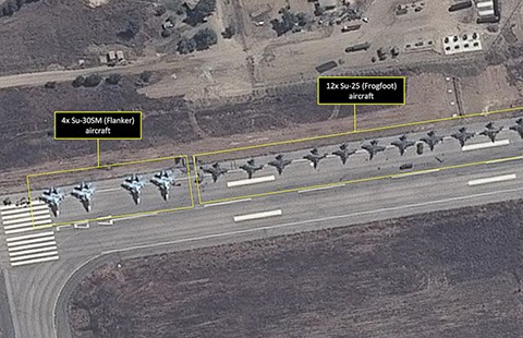 Nga triển khai 28 máy bay đến Syria