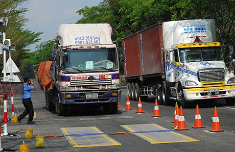 Nghiên cứu phạt nguội xe chở quá tải
