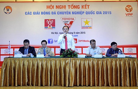 VPF tổng kết các giải bóng đá chuyên nghiệp: Tốt khoe, xấu che