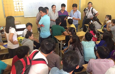 Chưa được đi Nhật, học viên phản ứng