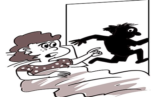 Bắt được trộm nhờ… ngủ nướng