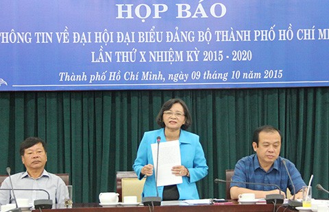 Ngày 14-10, khai mạc Đại hội X Đảng bộ TP.HCM