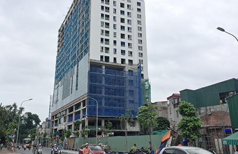 Vi phạm ở 8B Lê Trực là nghiêm trọng