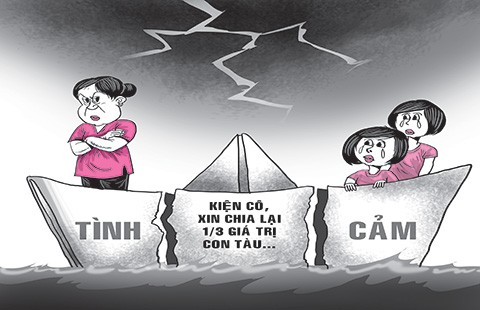 Tình cô cháu tan theo con tàu