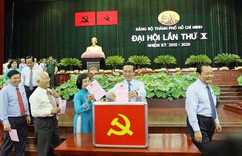 Hôm nay TP.HCM công bố kết quả bầu cử Đại hội X