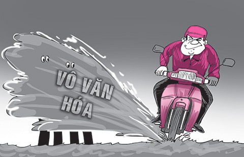 Ngập nước, kẹt xe và kẹt... nhân cách