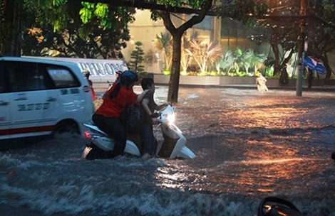 Đề phòng ngập úng ở vùng trũng tại TP.HCM vào cuối tháng