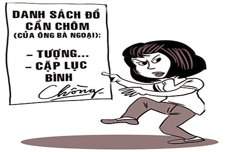 Trộm đồ của mẹ vợ