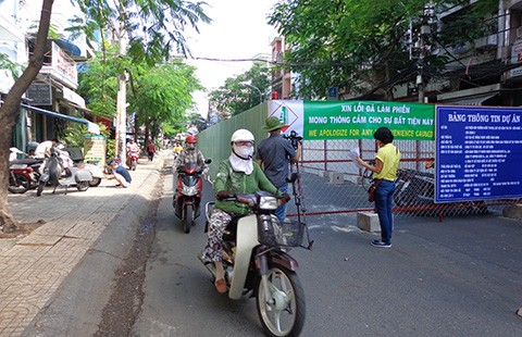 Bắt đầu đào 19 tuyến đường ở quận 5, 6, 11