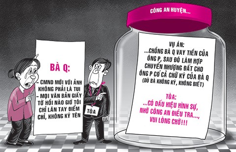 Tòa ‘ngâm’ án vì chờ ý kiến công an