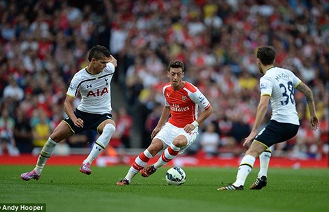 Arsenal vuột cơ hội vượt mặt Man. City