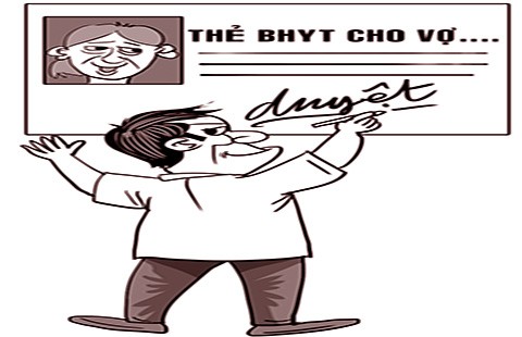 Xác nhận hộ nghèo cho vợ