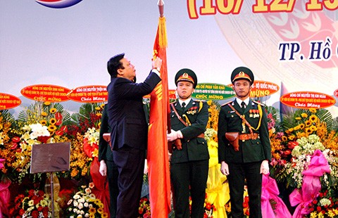 Lực lượng vũ trang Quân khu 7 đón nhận huân chương Quân công hạng Nhất