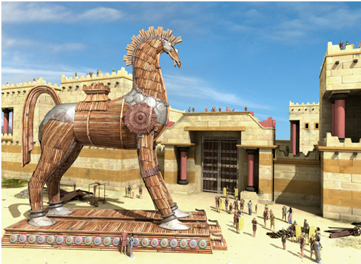 Con ngựa thành Troy