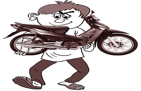 Trộm chê xe không giấy tờ