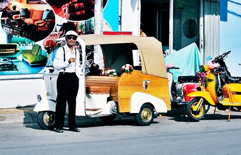 Dân chơi xế độc Sài Gòn - Bài 1: Một đời nghiện khói Vespa