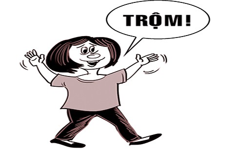 ‘Vui vẻ’ báo trộm