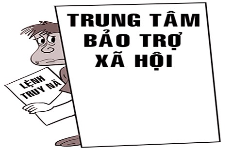 Trốn truy nã trong trung tâm bảo trợ xã hội