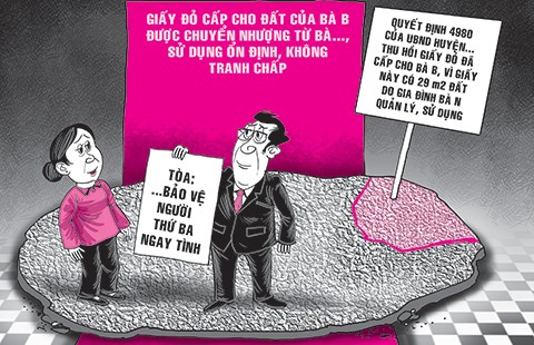 Tòa bảo vệ người thứ ba ngay tình