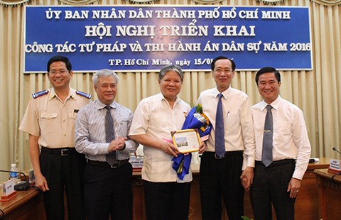 Ngành tư pháp TP.HCM đạt nhiều kết quả tốt