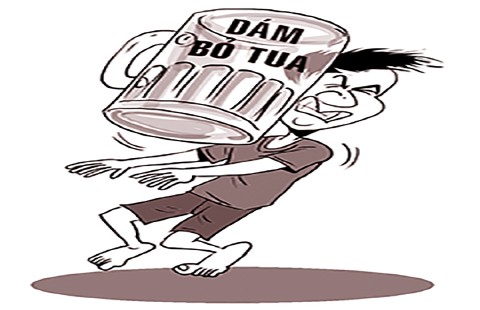 Bị chém vì… nhậu qua tua