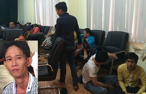 60 cảnh sát phá sòng tài xỉu trong khách sạn