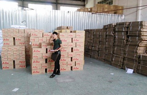 Bắt nghi can làm giả rượu Chivas