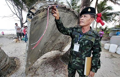 Tấm kim loại ở Thái Lan không phải của MH370