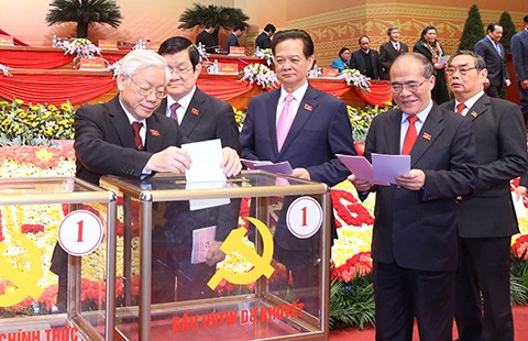 Cơ cấu Ban chấp hành Trung ương khóa XII