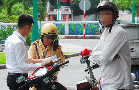 Năm trường hợp CSGT được dừng phương tiện