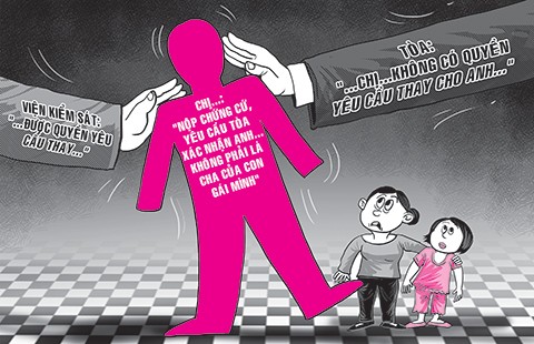 Mẹ xin xác nhận không phải cha của con, tòa phải xử!