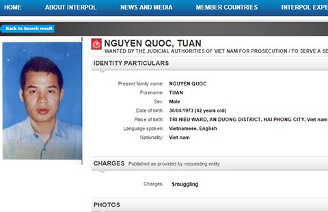 Interpol truy nã bị can trong vụ Nguyễn Gia Thiều