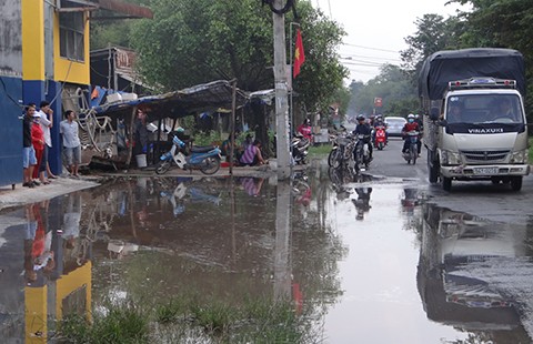 Nguy cơ phải lội bì bõm trong dịp tết