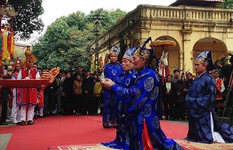 Lễ khai ấn lần đầu tiên được tổ chức tại Hà Nội