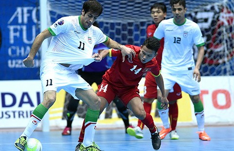 VCK Futsal châu Á: HLV Bruno chia sẻ sau trận thua đậm Iran