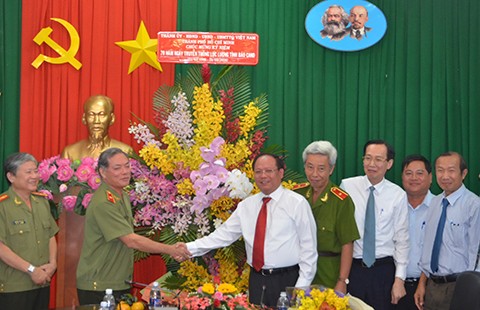 Lãnh đạo TP.HCM chúc mừng lực lượng tình báo