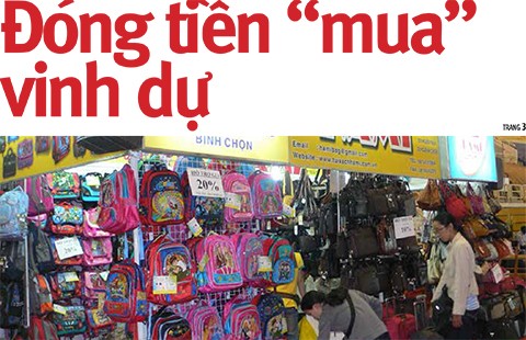 Loạn các chương trình vinh danh DN: Không có nội lực, lại thích sơn phết!