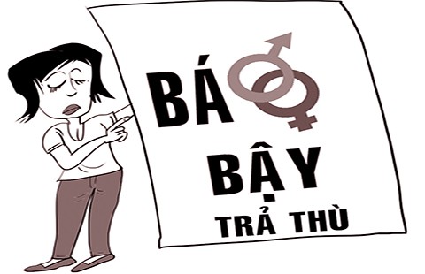 Trả thù bằng cách bịa chuyện bị hiếp dâm