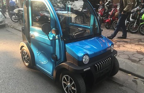 Ô tô điện nhập chui tràn lan
