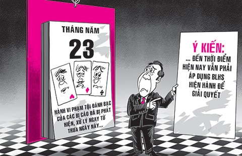 Đánh bạc dưới 5 triệu, khi nào thoát tội?