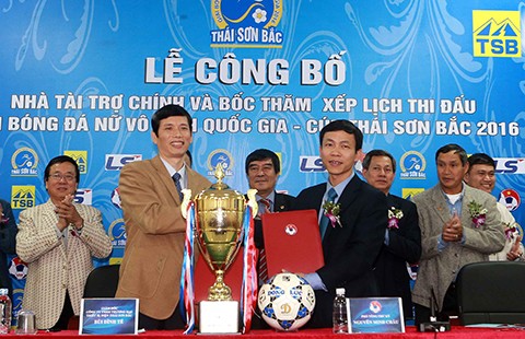 Giải bóng đá nữ QG 2016: Có thêm đội Sơn La và sẽ đá theo thể thức mới