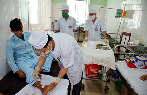 Gia Lai: Nối thành công 2 bàn chân bị đứt lìa