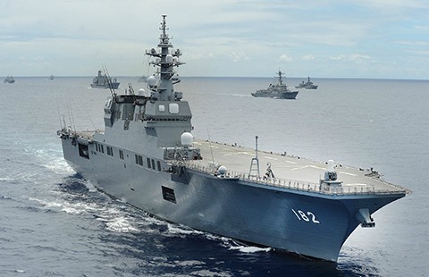 Tàu sân bay trực thăng Nhật sẽ đến Philippines