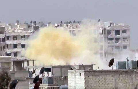 Quân nổi dậy Syria sử dụng chất độc hóa học
