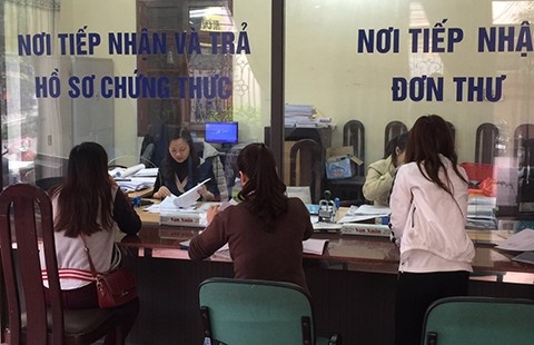 Cán bộ tư pháp chưa quen việc cấp số định danh
