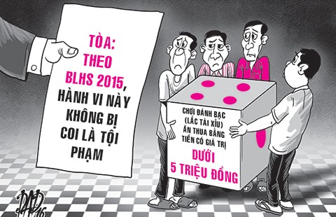 Vận dụng luật mới miễn tội cho 5 bị cáo