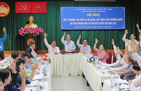 TP.HCM: Hai người tự ứng cử được chọn ứng viên đại biểu Quốc hội